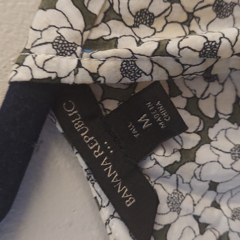 BANANA REPUBLIC FACTORY Floral Open Back A-Line Dress - Picture 10 of 12